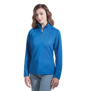 Ladies Interlock 1/4 Zip Pullover Miniaturansicht