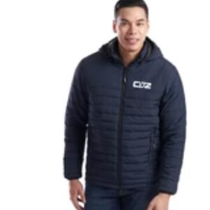 Men's Lightweight Puffy Jacket with detachable hood Miniaturansicht
