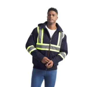 Hivis Bomber Jacket With Sherpa Lining Miniaturansicht
