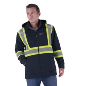 Hi-Vis Polyester Full Zip Hodie Miniaturansicht