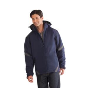Men's Colour Contrast Insulated Softshell Jacket Miniaturansicht