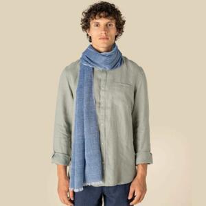 Spasso Blue Lines Scarf Miniaturansicht