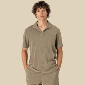 Spasso Terry Towel Polo Shirt Miniaturansicht