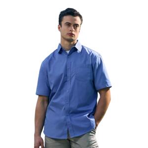 Poly Cotton Twill Short Sleeve Easy-Care Shirt Miniaturansicht