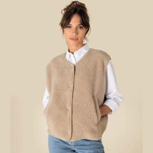 Spasso Ladies Sherpa bodywarmer Miniaturansicht