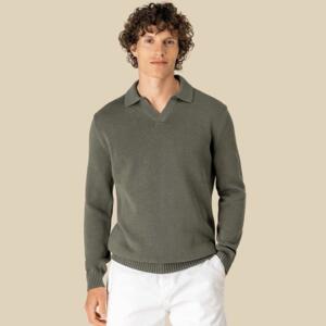 Spasso Polo Collar Jumper Miniaturansicht