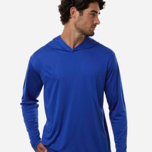 Unisex Pro-Lock Performance Hooded Long Sleeve T-Shirt Miniaturansicht