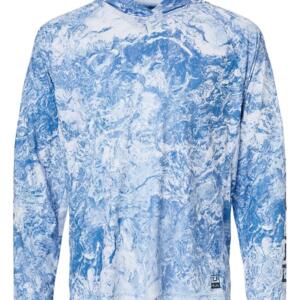 Men's Pursuit Mossy Oak Printed Hooded Long Sleeve T-Shirt Miniaturansicht