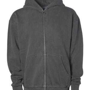Unisex Mainstreet Heavyweight Full-Zip Hooded Sweatshirt Miniaturansicht