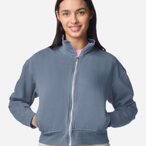 Women's Garment-Dyed Full-Zip Jacket Miniaturansicht