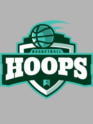 Hoops Basketball logo template 02