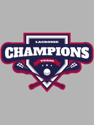 Champions Lacrosse Team Logo Template	