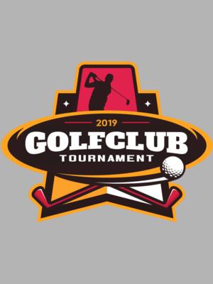 Golf club Tournament logo template 05