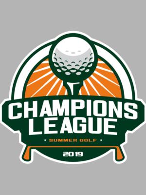 Champions League Summer Golf logo template