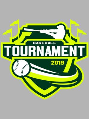 Baseball Tournament logo template