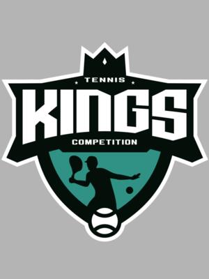 Kings Tennis Competition logo template