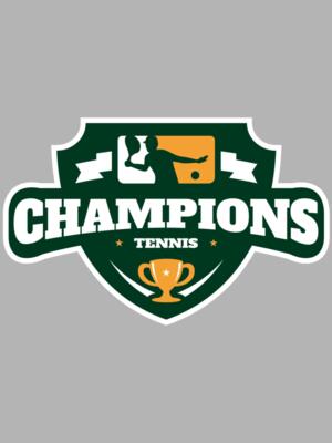 Champions Tennis logo template