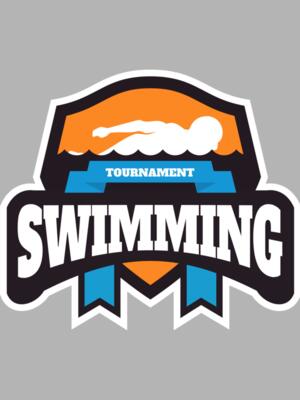 Swimming Tournament logo template 03