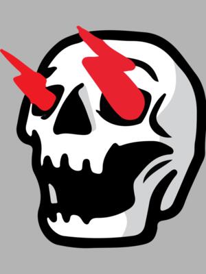 Elements Skull logo template