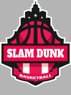 SLAM DUNK Basketball Logo Template