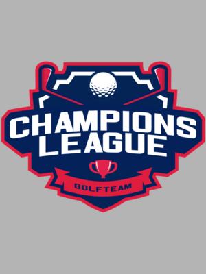 Champions League Golf Team logo template