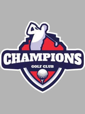 Champions Golf Club logo template