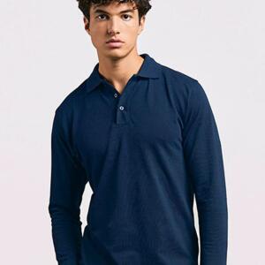 Männer Langärmliges Polo Shirt E4600  Miniaturansicht