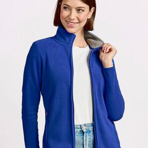 Frauen Doppel Fleece Jacke E7965 Miniaturansicht