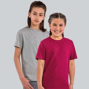  Kinder Rundhals T-shirt HRM2001 Miniaturansicht