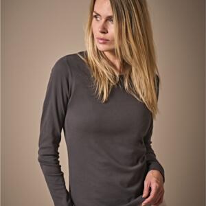 Damen Langarmshirt aus Interlock-Jersey TJ590 Miniaturansicht