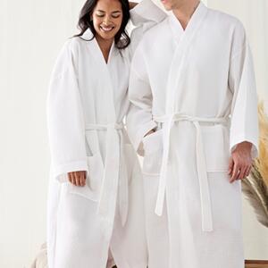 Bademantel in Waffel Optik Miniaturansicht