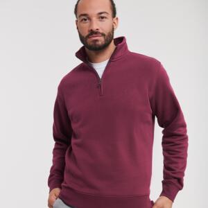 Pullover mit 1/4 Reißverschluss Authentic Z270M Miniaturansicht