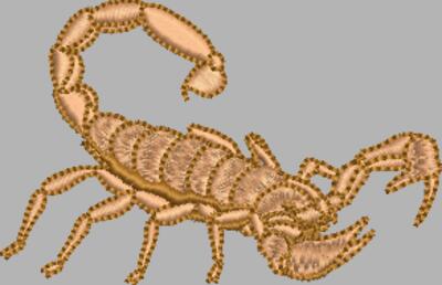 Scorpion 77 x 50 mm