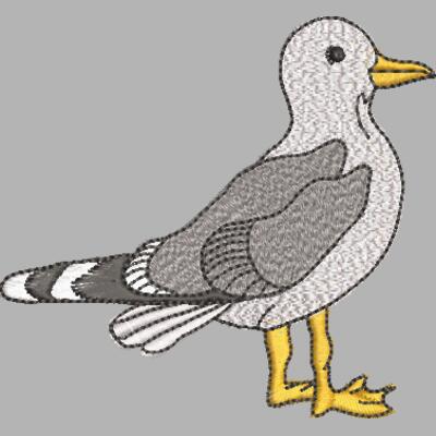 Möwe 100 x 90 mm Miniaturansicht