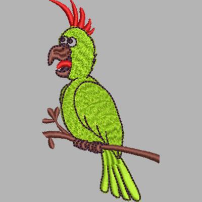 Papagei 60 x 100 mm Miniaturansicht