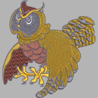 Eule 100 x 110 mm Miniaturansicht