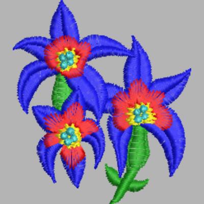 Blume 55 x 65 mm Miniaturansicht