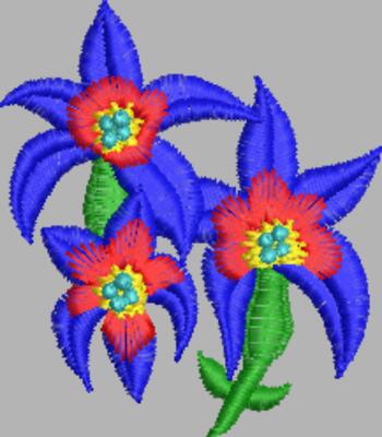 Blume 55 x 65 mm