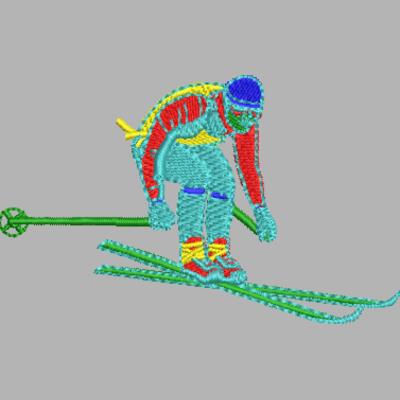 Ski 100 x 60 mm Miniaturansicht
