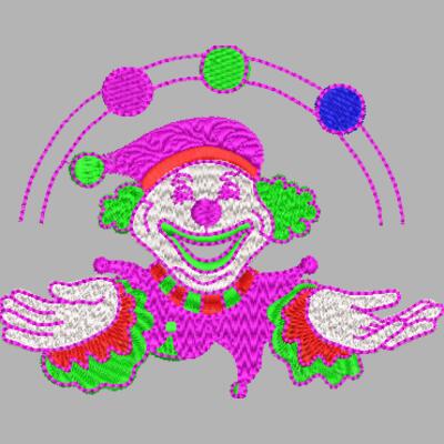 Clown 98 x 78 mm Miniaturansicht