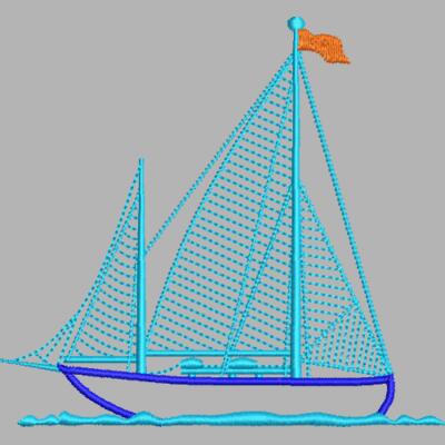 Schiff 130 x 120 mm Miniaturansicht