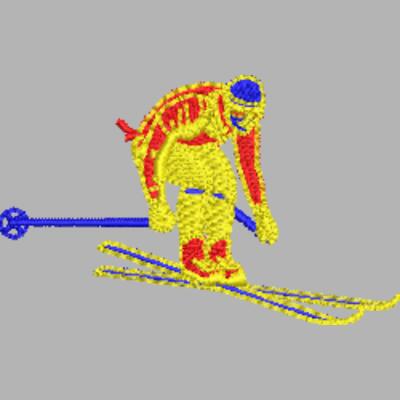 Ski 66 x 40 mm Miniaturansicht