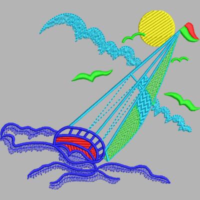 Yacht 170 x 150 mm Miniaturansicht