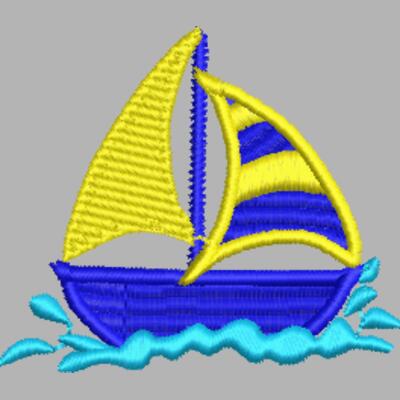 Schiff 70 x 60 mm Miniaturansicht