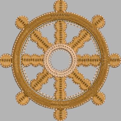 Steuerrad 100 x 100 mm Miniaturansicht
