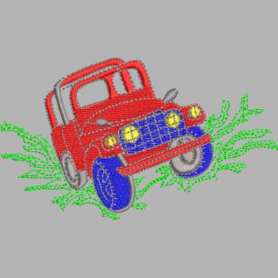 Auto 150 x 90 mm Jeep Miniaturansicht