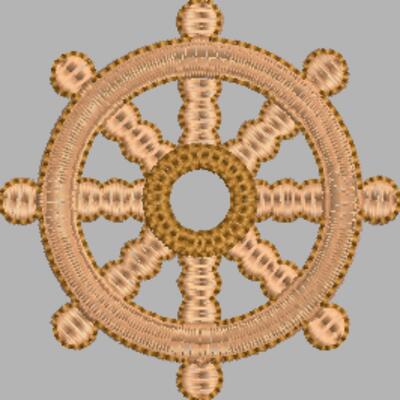 Steuerrad 70 x 70 mm Miniaturansicht