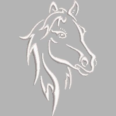 Pferd 12 Weiß Miniaturansicht