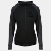 Damen cool contrast zoodie JC058 Miniaturansicht