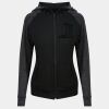 Damen cool contrast zoodie JC058 Miniaturansicht